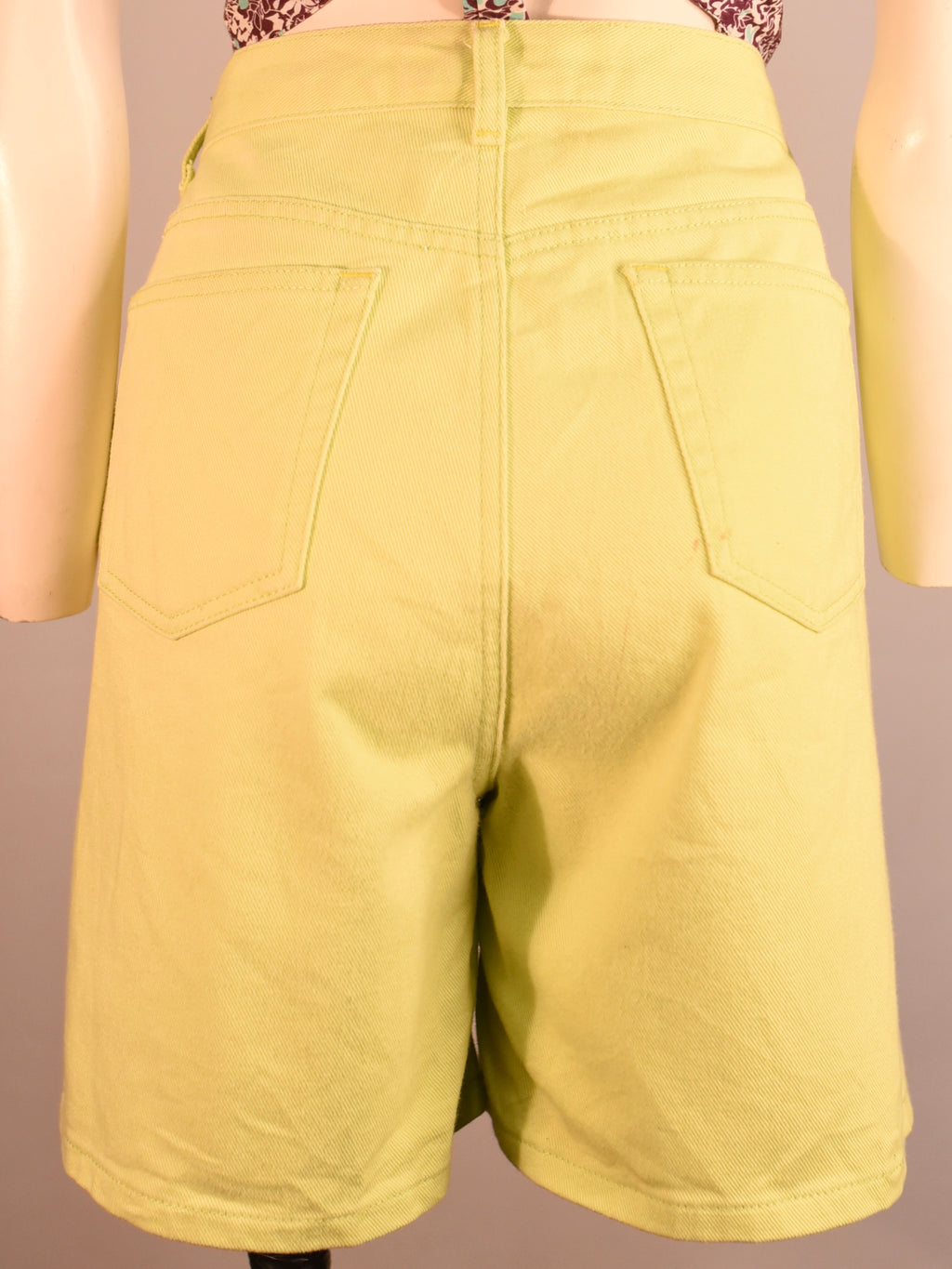 Lime Splice Shorts - AS IS - mark