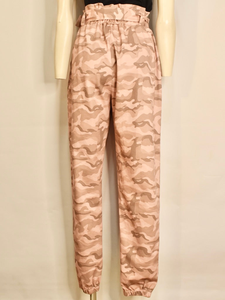 Pink  Camouflage Pants