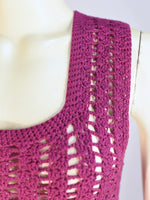 Berry Crochet Singlet