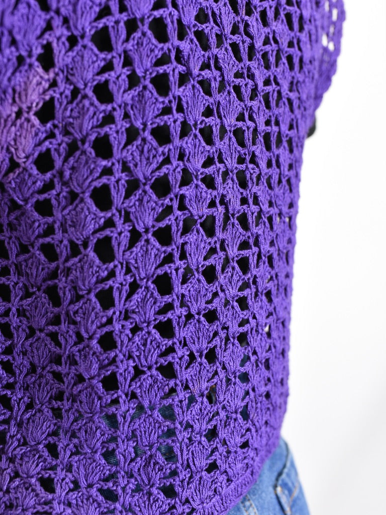 Megan Crochet Vest