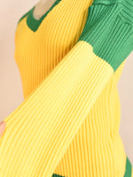 Green and Yellow Jumper