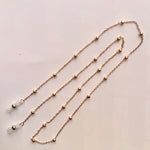 Sunnies Strap - Gold Beaded Chain
