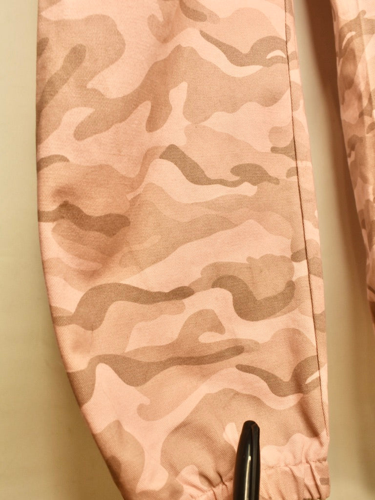 Pink  Camouflage Pants