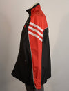Adidas Black and Red Spray Jacket