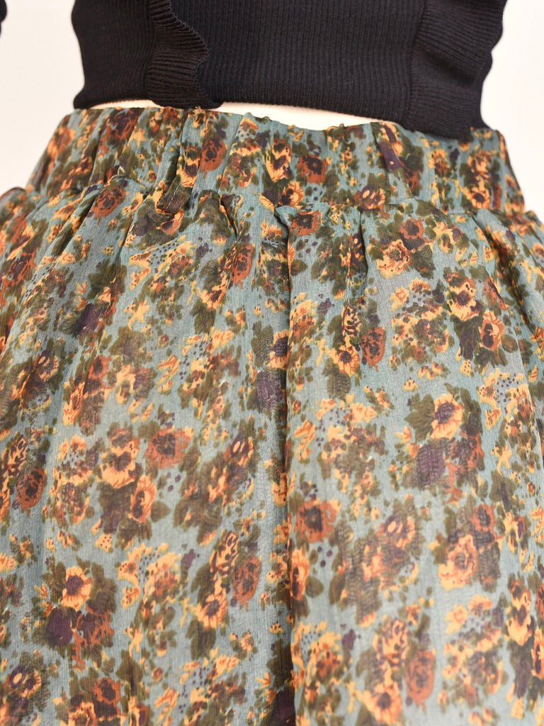Watercolour Forest Skirt