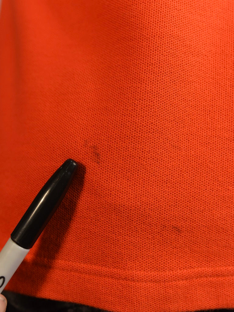 Rowan Red Nike Polo Shirt - AS IS - marks