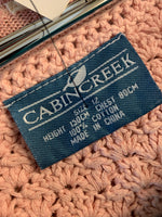 Pink Crochet Vest