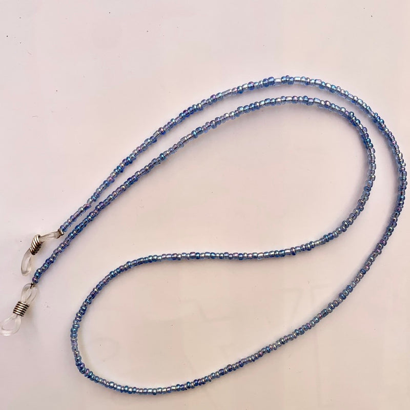 Mini Beads Sunnies Strap - Sky