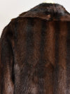 Walnut Fur Coat - AS IS - sleeve lining