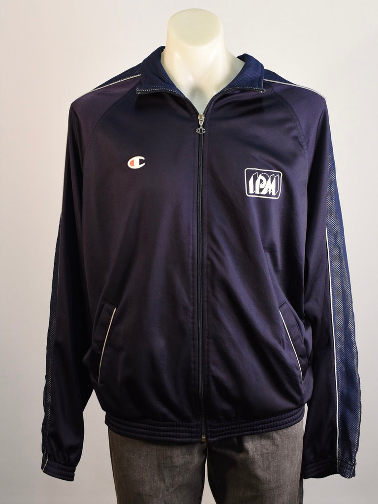 Champion Navy Spray Jacket - AS IS - marks