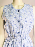 Serenity Baby Blue Floral Dress