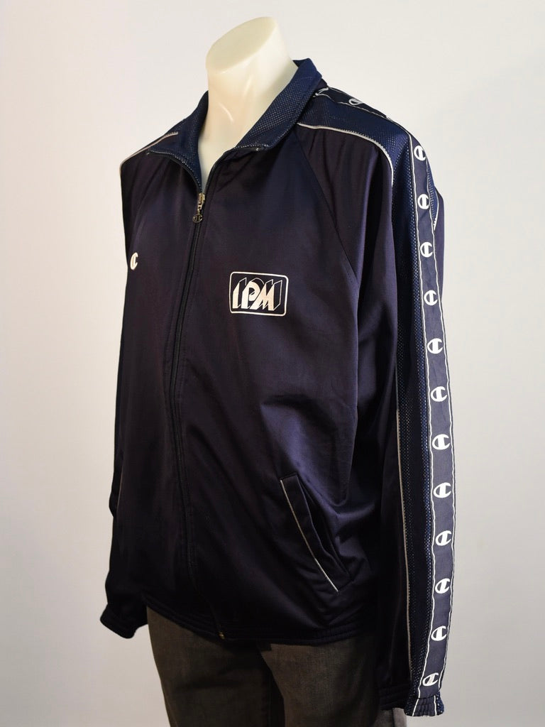 Champion Navy Spray Jacket - AS IS - marks