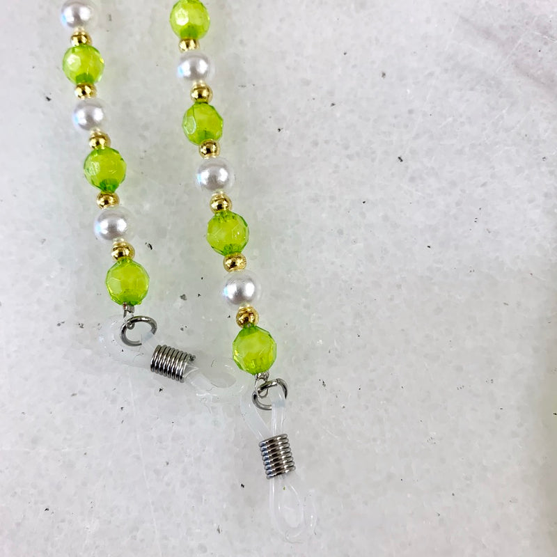 Sunnies Strap - Lime Beads