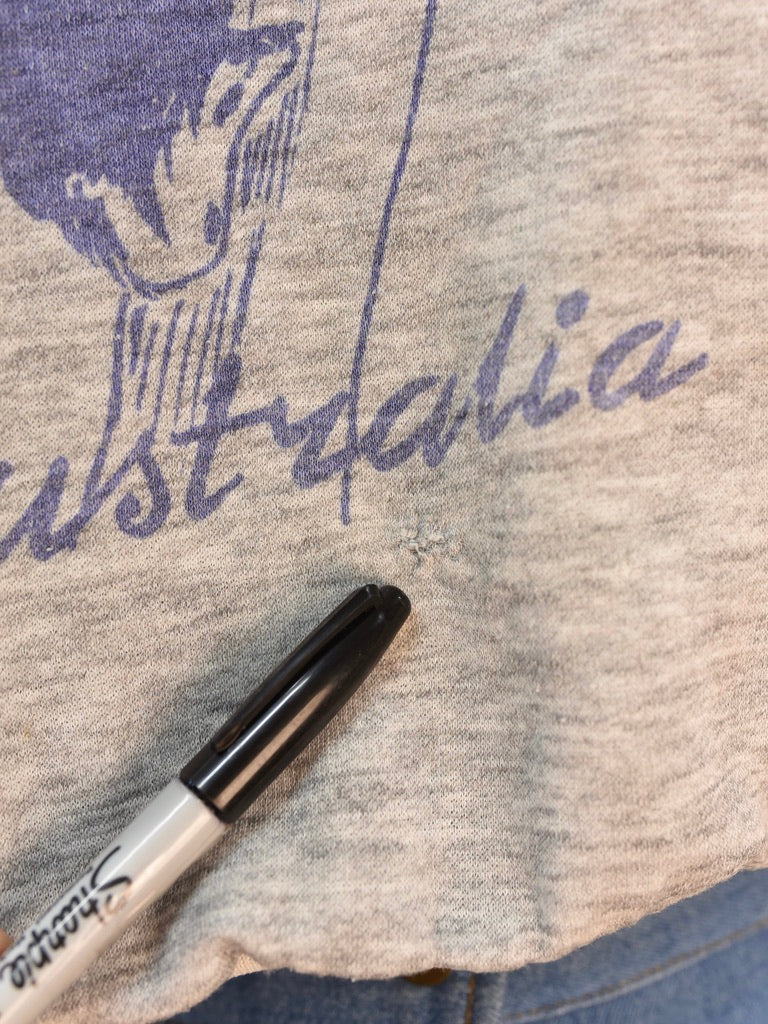 Australia Jumper - AS IS - marks and holes