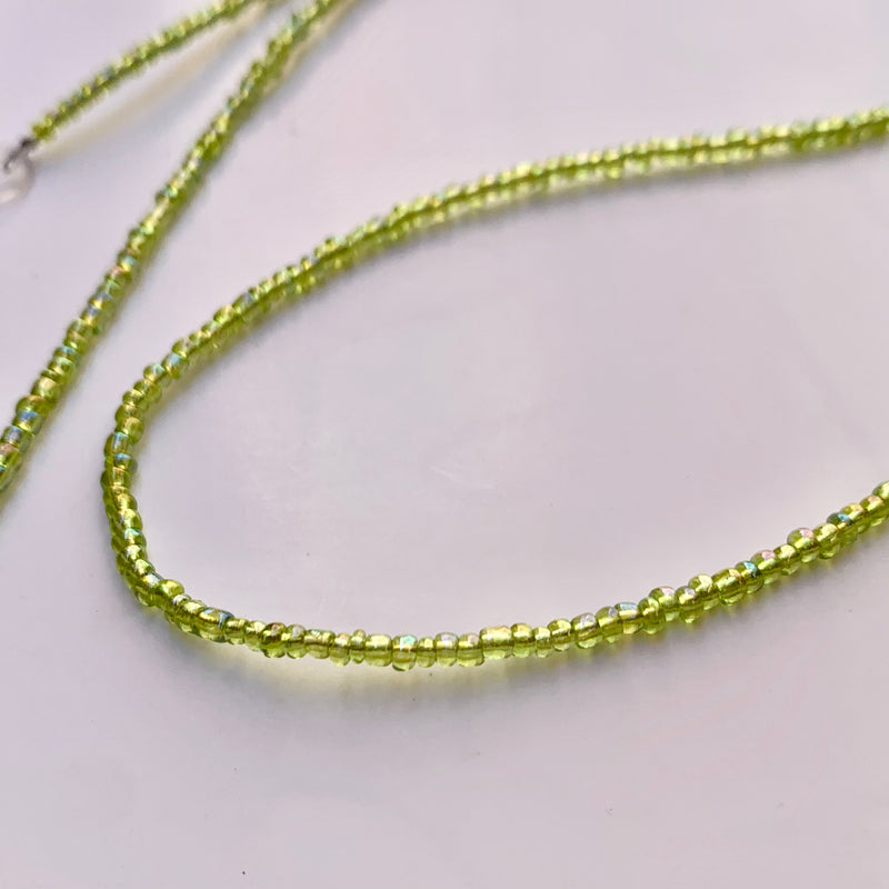 Mini Beads Sunnies Strap - Lime