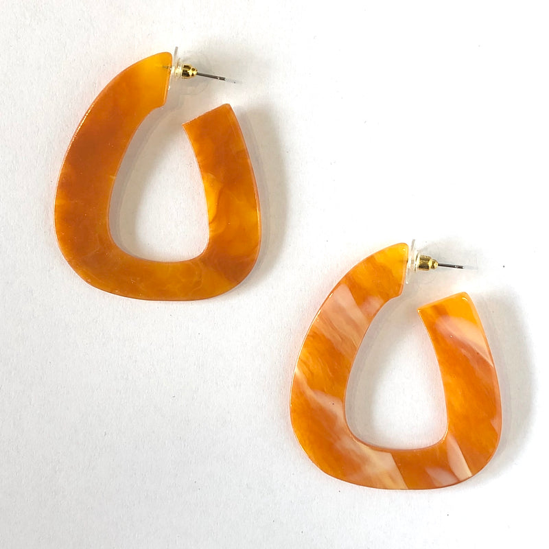 Jurassic Amber Earrings