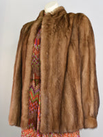 Mahogany Fur Coat - AS IS - wear