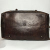 Brown Leather Duffle Bag