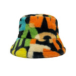 Fluffy Bucket Hat • Alphabet