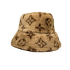 Fluffy Bucket Hat • Brown LV
