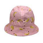 Banana Bucket Hat • Pink
