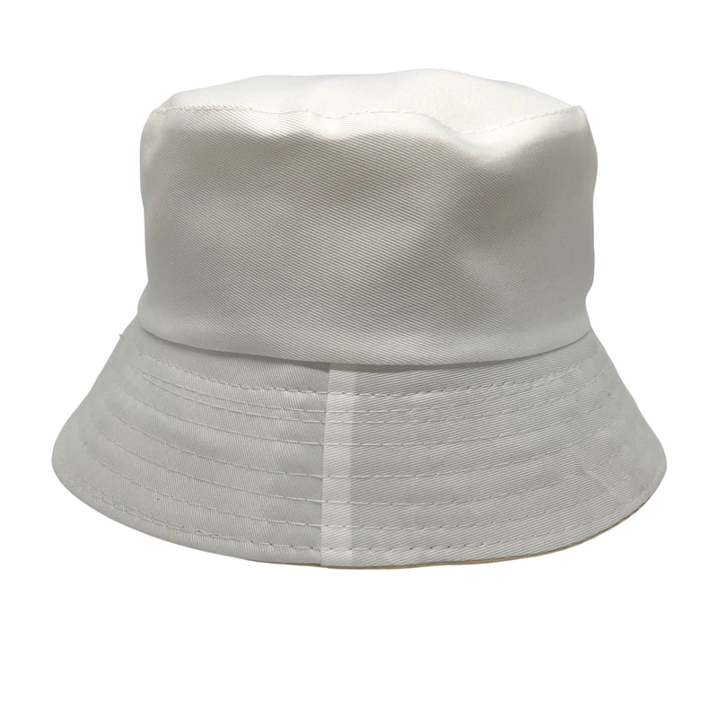 Bucket Hat • Tan / White Reversible