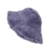 Fluffy Bucket Hat • Purple
