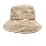 Corduroy Bucket Hat • Cream