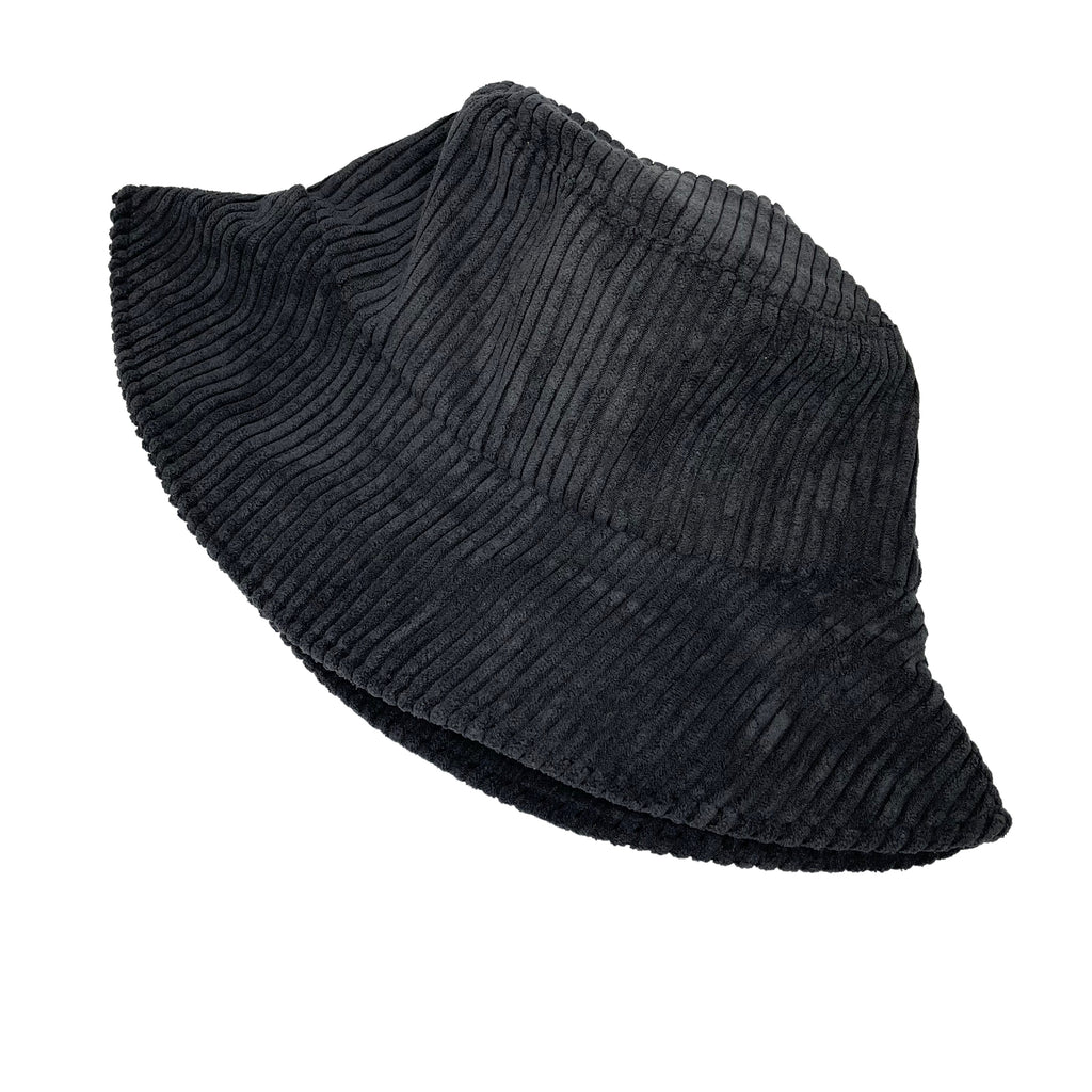 Corduroy Bucket Hat • Black