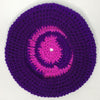 Purple Crochet Beret