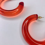 Red Licorice Earrings