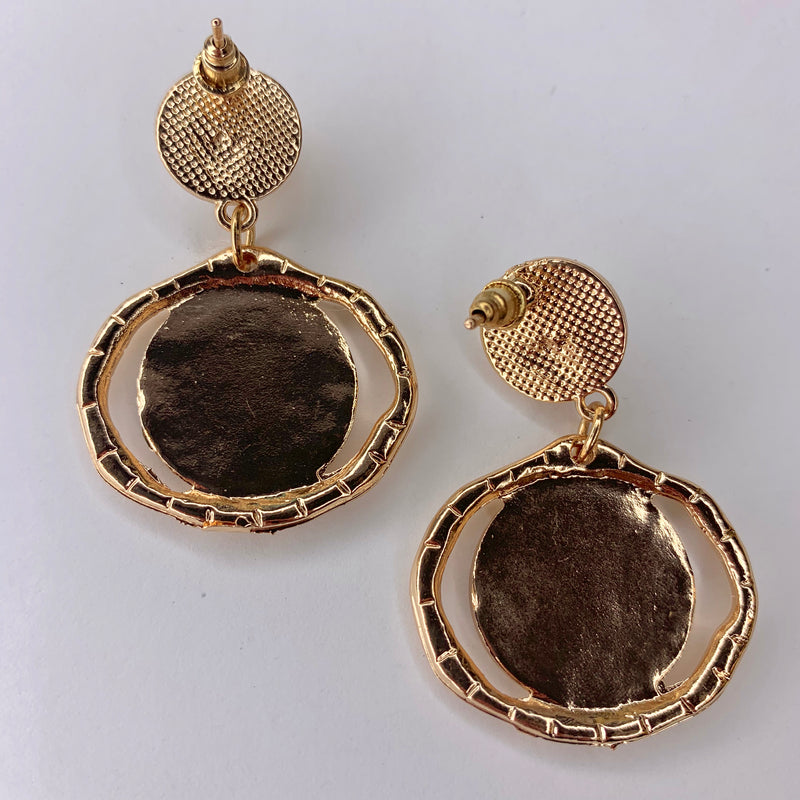 Medallion Earrings