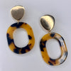 Oval Tort Earrings