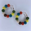 Rainbow Bead Earrings