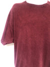 Maroon Champion Tee - AS IS - small hole and pulling