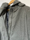 Grey Hooded Coat