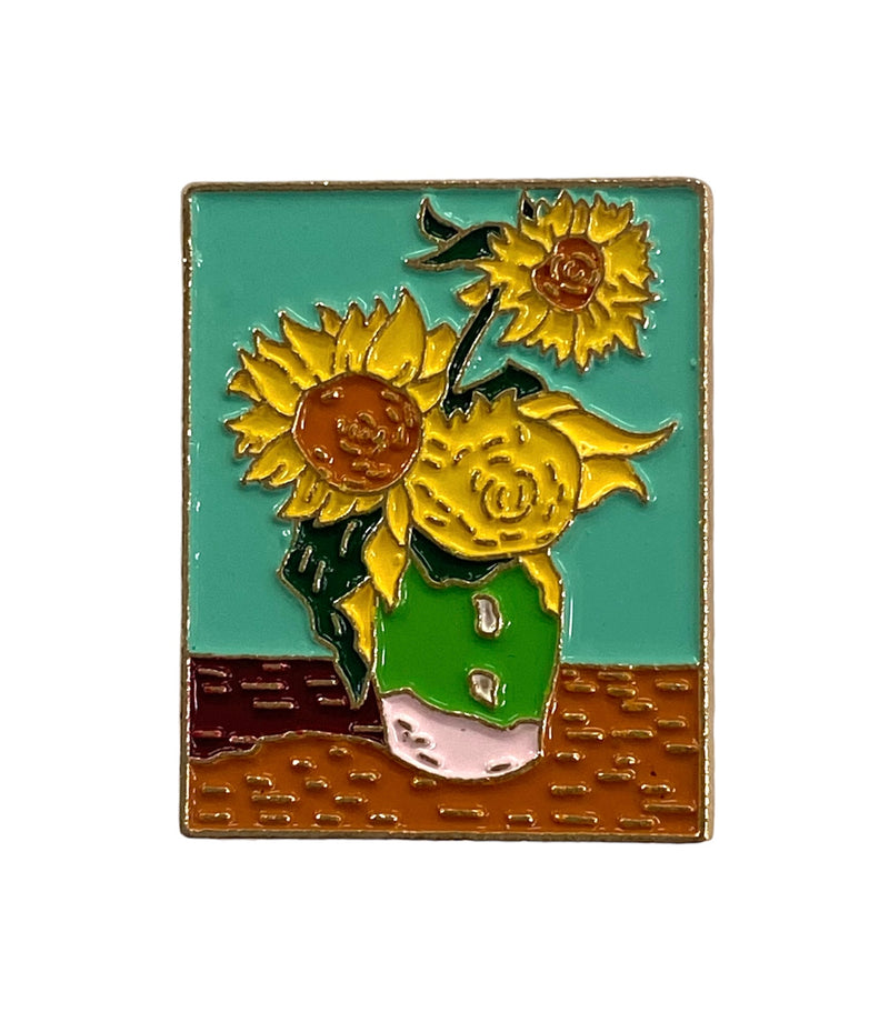 Vincent Van Gogh - Sunflowers Pin