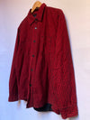 Quilted Red Shirt - AS IS - lining pilling