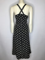 Black and White Posey Dress - AS IS - holes