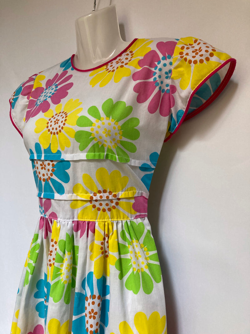 Sixties Rainbow Dress - AS IS - small marks