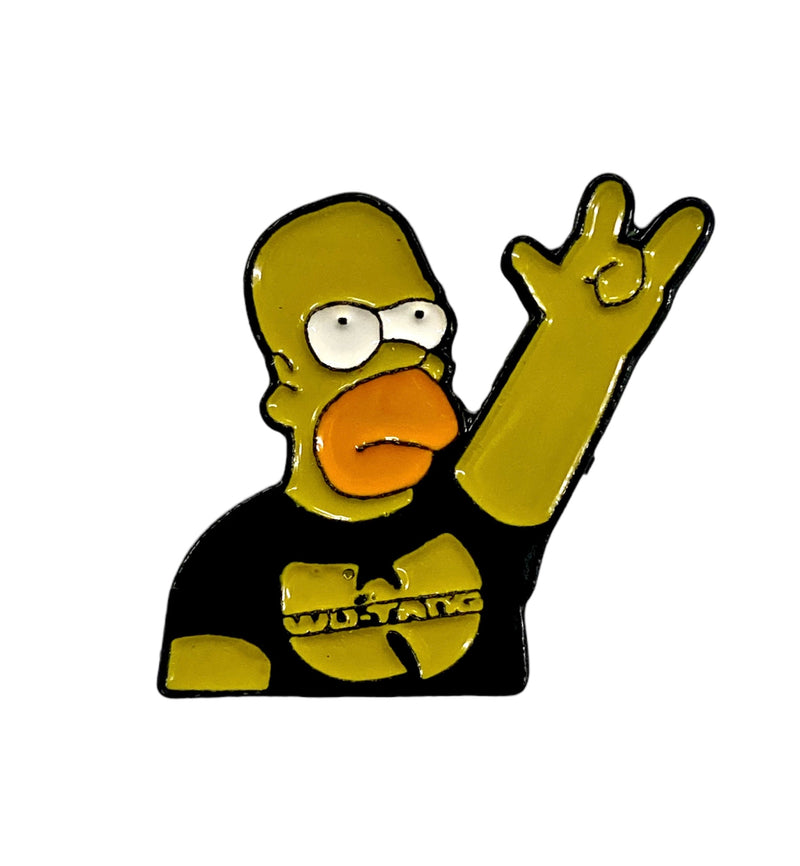 Homer Simpson Wu-Tang Pin