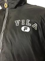 Black Fila Puffer Jacket