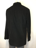 Black Paisley Cord Shirt
