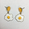 Breakfast Club - Fried Egg Earrings