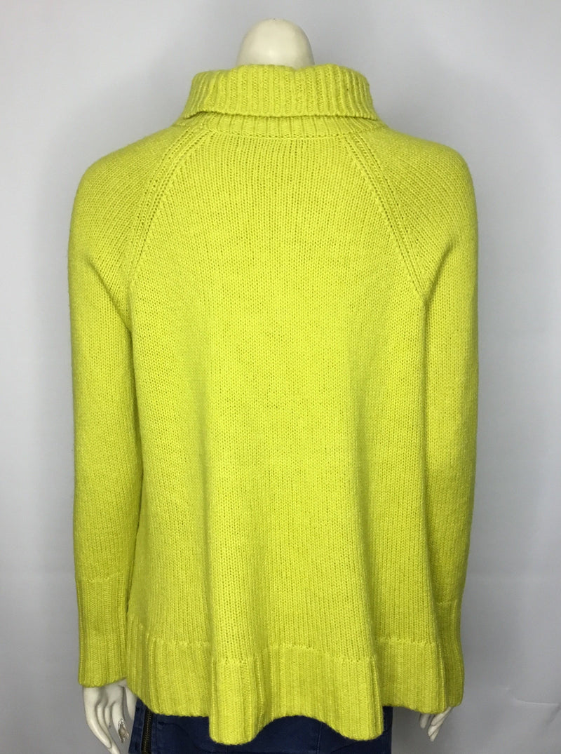 Chartreuse Merino Knit Jumper