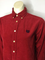 Fire Truck Red Chaps Cord Shirt - AS IS - minor mark