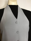 Glamorous Grey Halter Dress - AS IS - marks