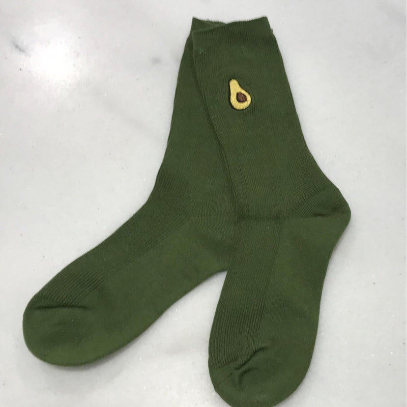 Green Avocado Socks