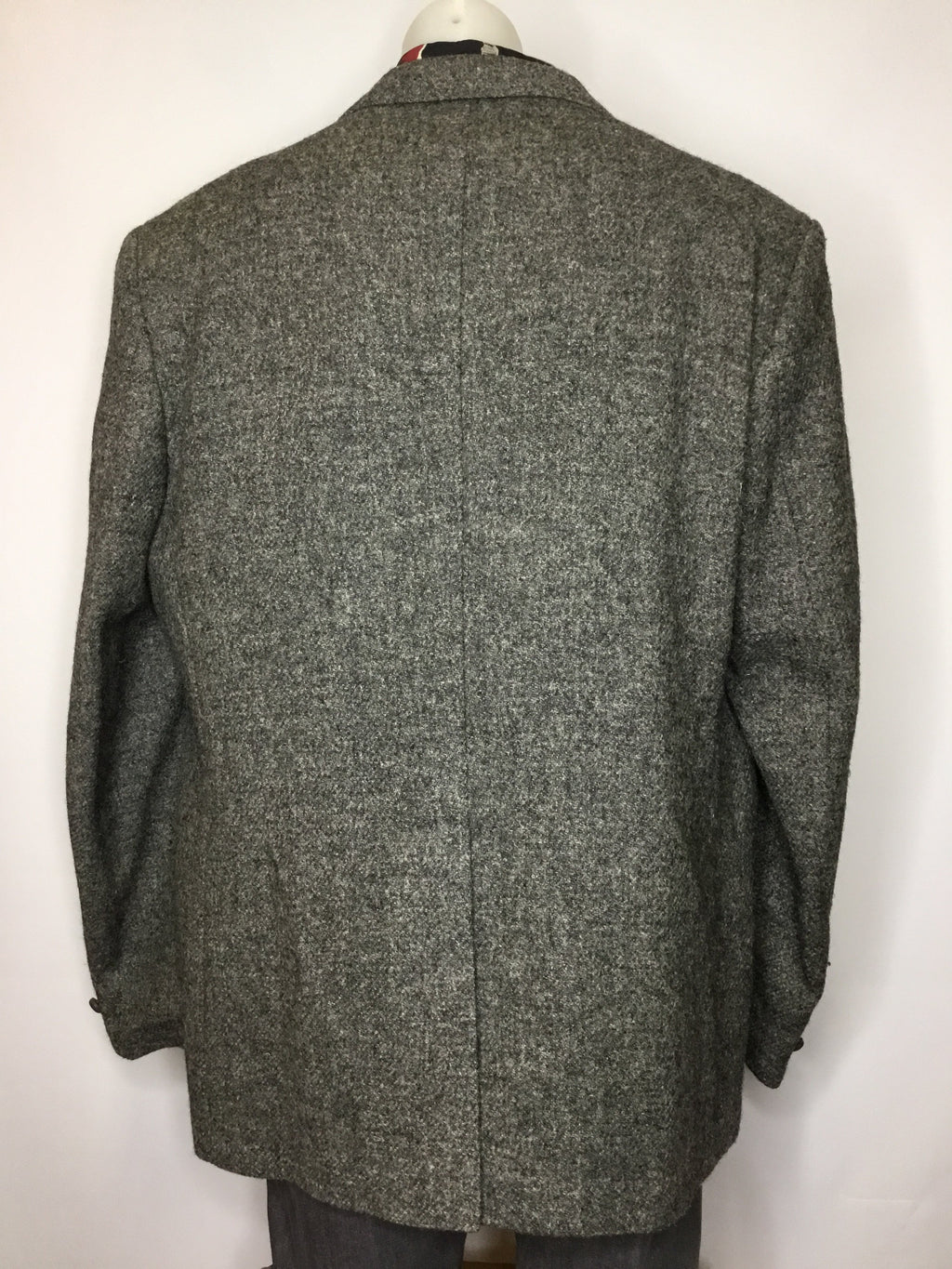 Handmade Grey Harris Tweed Blazer