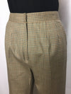 Houndstooth Camel Pants